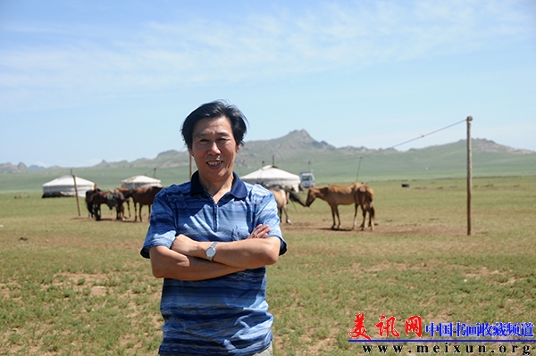 2010年随中国有联画院画家出访蒙古共和国采风.JPG