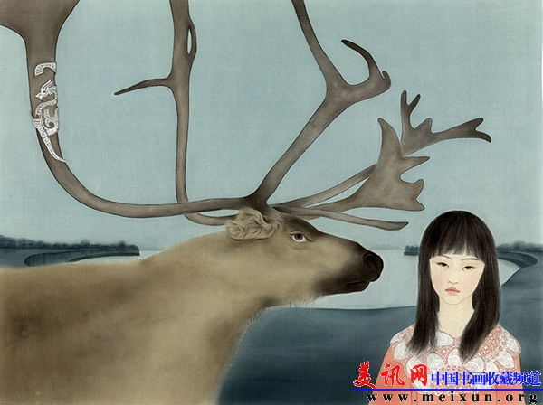 荒原 创作时间2013年 尺寸123x91.JPG