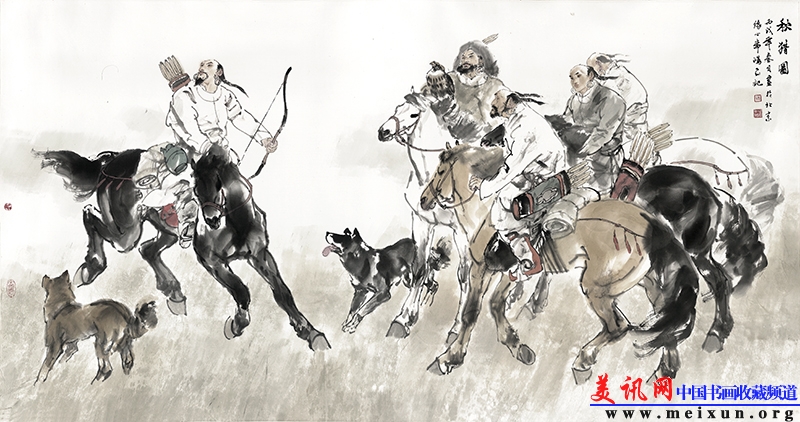 秋猎图 2006年.JPG