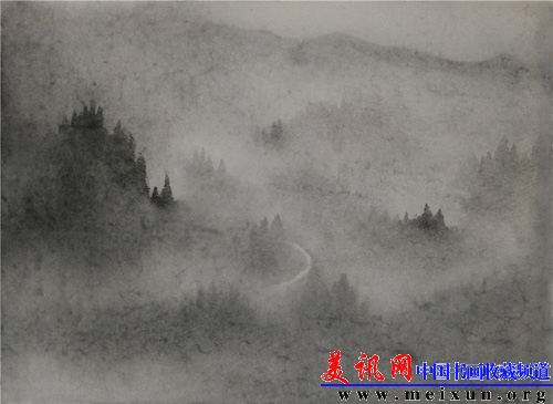 The Mountain #4  28×37cm Ink on Paper 2013.jpg