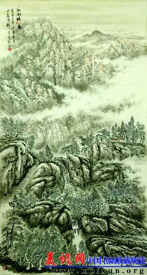 谷雨醉春 2014年 生宣 300&150cm.jpg