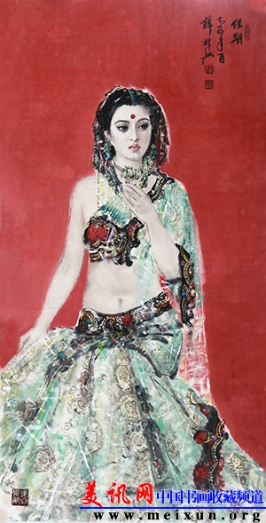 佳期 2014年夏 136cm×68cm.JPG