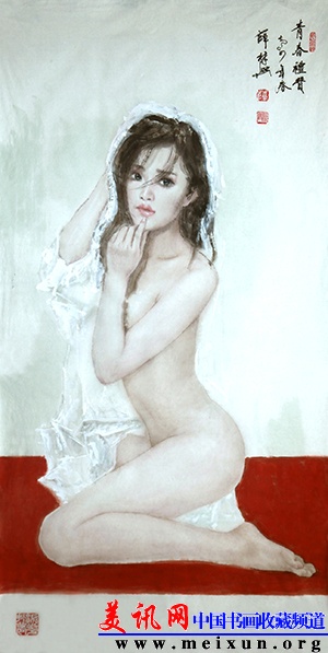 青春礼赞 2014年春 136cm×68cm.JPG