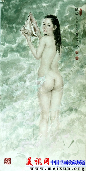 听海2 2014年春 136cm×68cm.jpg