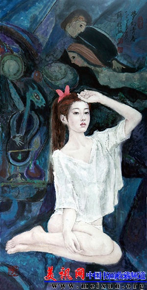 梦幻青春 2014夏 136cm×68cm.JPG