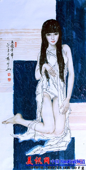 豆蔻年华 2013年冬 136cm×68cm.jpg
