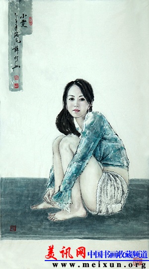 小雯 2013年岁尾 153cm×84cm.JPG