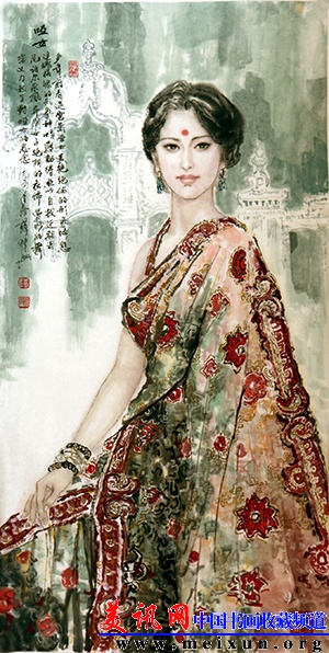 哑女 2014年春 136cm×68cm.jpg
