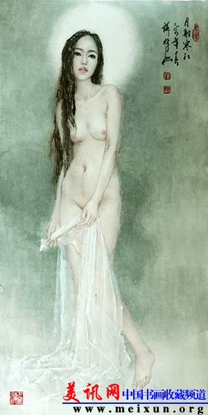 月射寒江2  2014年春 136cm×68cm.JPG