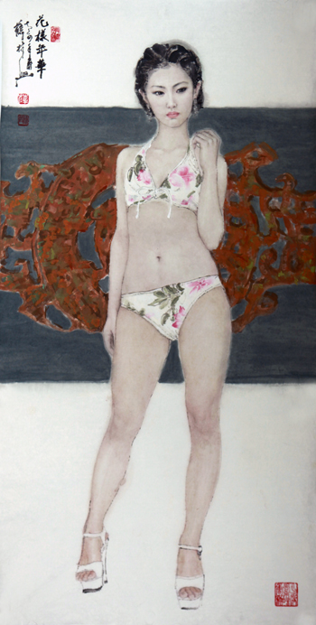 花样年华 2014年春 136cm×68cm.jpg