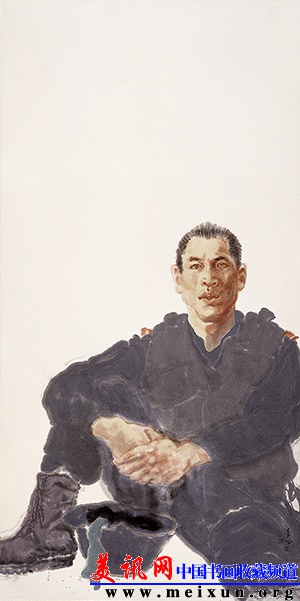 《和风》  136㎝×68㎝ 2006年  纸本设色 李翔.jpg