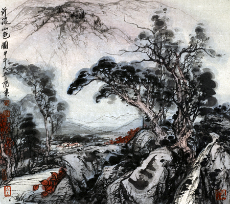 大土三阳  沂蒙山色图 2014年.jpg