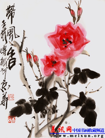 34cmX46cm 带风香 2012纸本.JPG