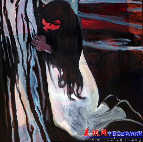 《Dara的世界三》 120×120cm 2013年.JPG