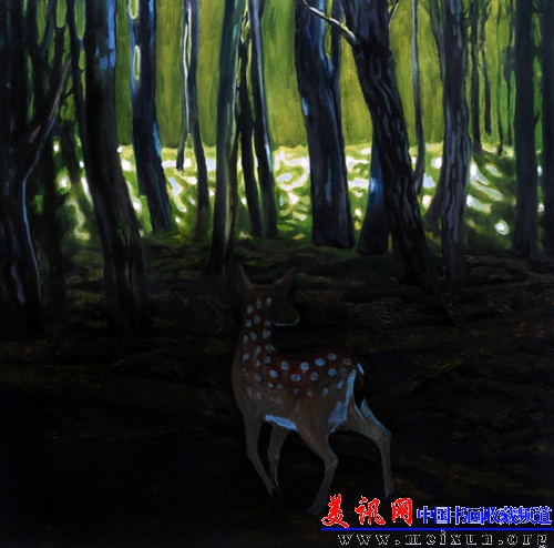 《Dara的世界一》 100×100cm 2013年.JPG