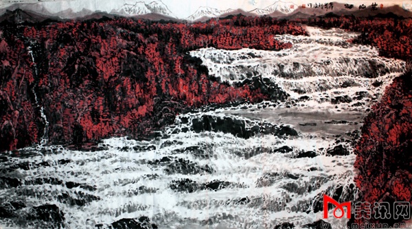 万山红遍，180X96CM.jpg