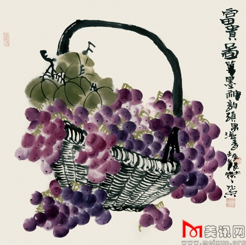 富贵图   2012年  宣纸   69X68cm.jpg