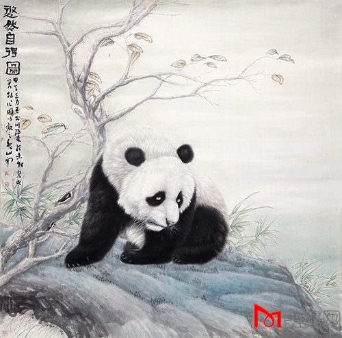 悠然自得图 129cmx124cm.jpg