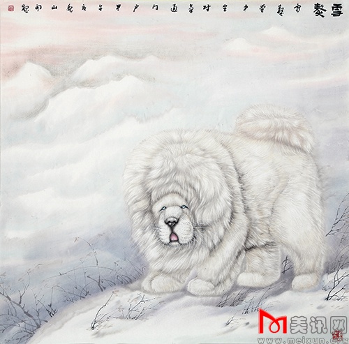 雪獒 129cmx124cm.JPG