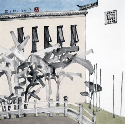 《午后》 38X38cm （2013）.jpg