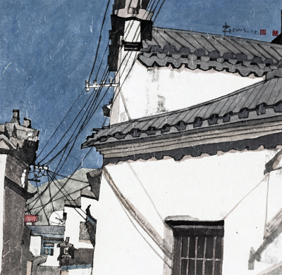 《线之一》 68X68cm （2013）.jpg