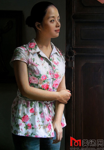 细雨无声 60x84cm2011年.jpg