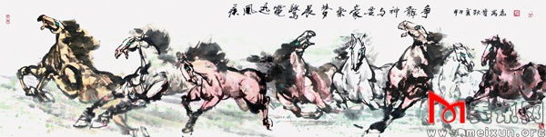 疾风迅电警晨梦 气豪要与神龙争 268x68cm.jpg
