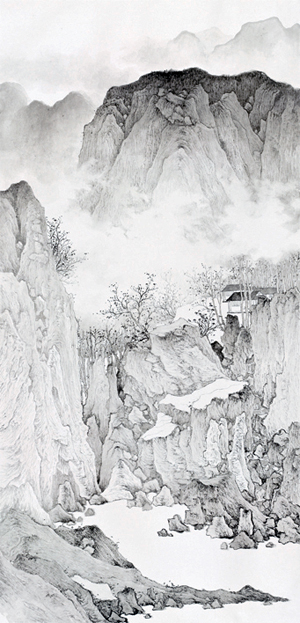 淡色映祥光之二 139x66cm 2014年.jpg