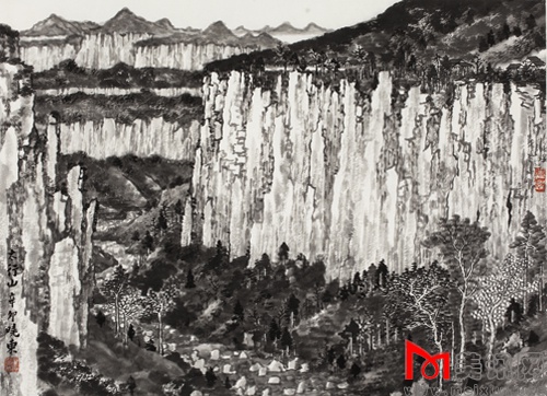 崔晓东作品 《太行山》2011年.jpg