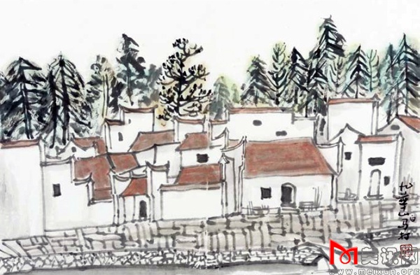 古韵查济 68cmx44cm.jpg