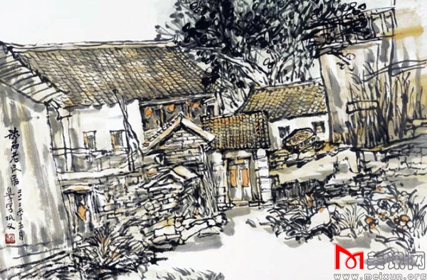 民居 68cmx44cm.jpg