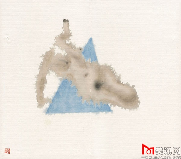 2011年 20cmX20cm 水墨纸本 七巧版之一.jpg