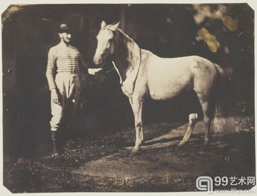 1.Jean-Baptiste Frénet, Horse and Groom, 1855.jpg
