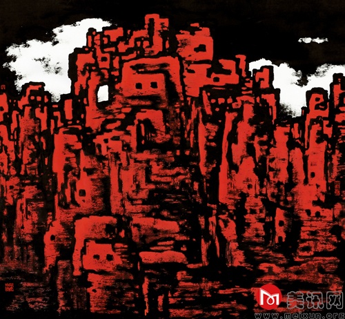 苍茫交河夕照中 2010年.jpg