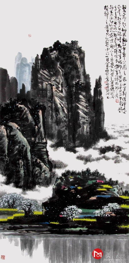 正是红黄白绿时138x69cm.jpg