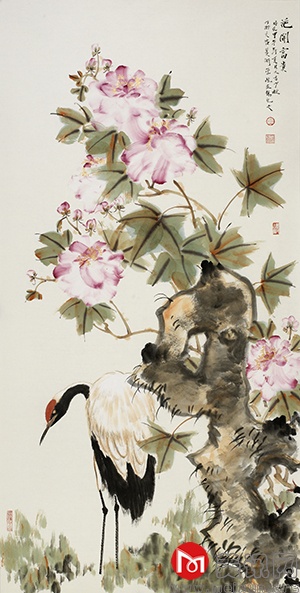 花开富贵68cm&times;136cm.JPG