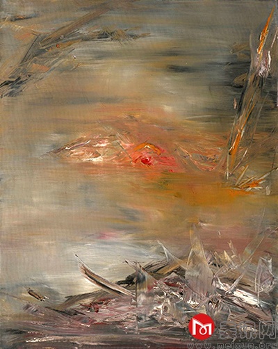 无题 80X100cm 2008年 油画.JPG