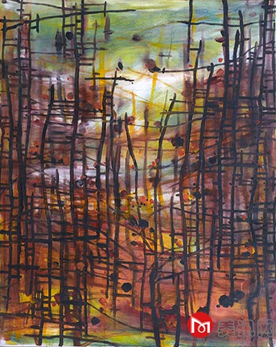 影与象系列 60X80cm 2013年 油画1.jpg