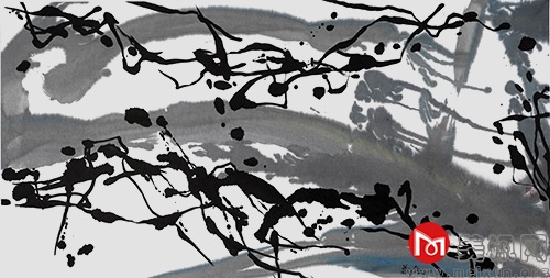 易系列 65X108cm 2014年 水墨画.JPG