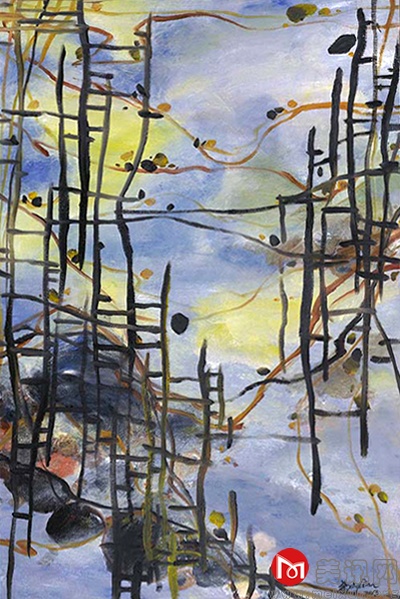 影与象系列 60X80cm 2013年 油画.jpg