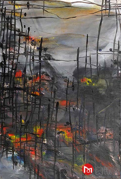 影与象系列 60X90cm 2013年油画.jpg