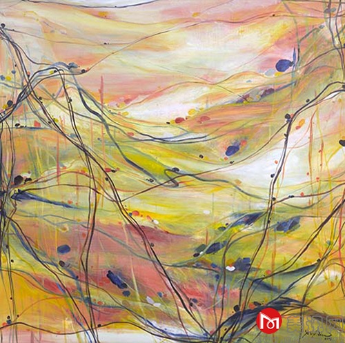 生活系列之六 175X175cm 2013年 油画.JPG