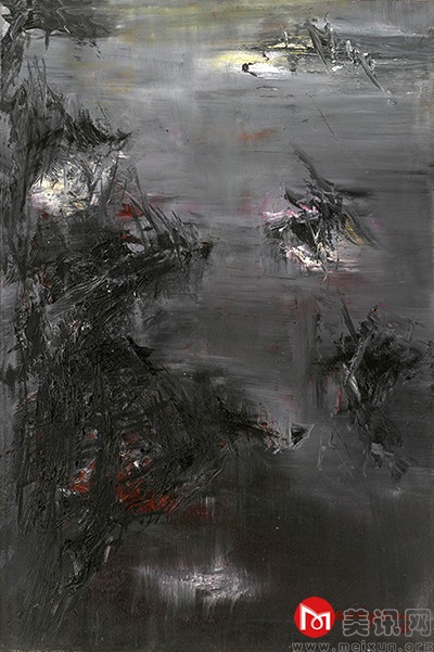 紫 60X90cm 2009年 油画.jpg