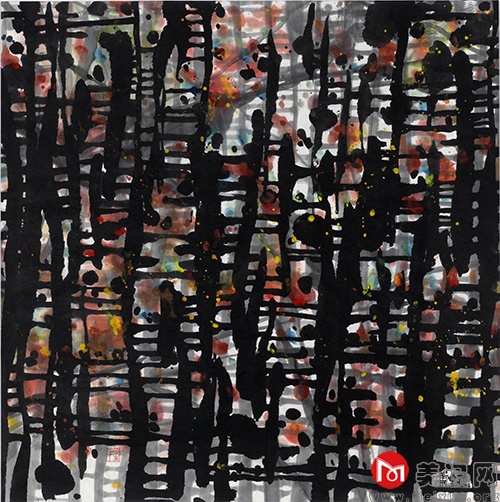 无题 68X68cm 2013年 水墨画.JPG