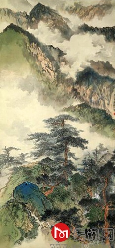 吴镜汀《华山南峰》.jpg