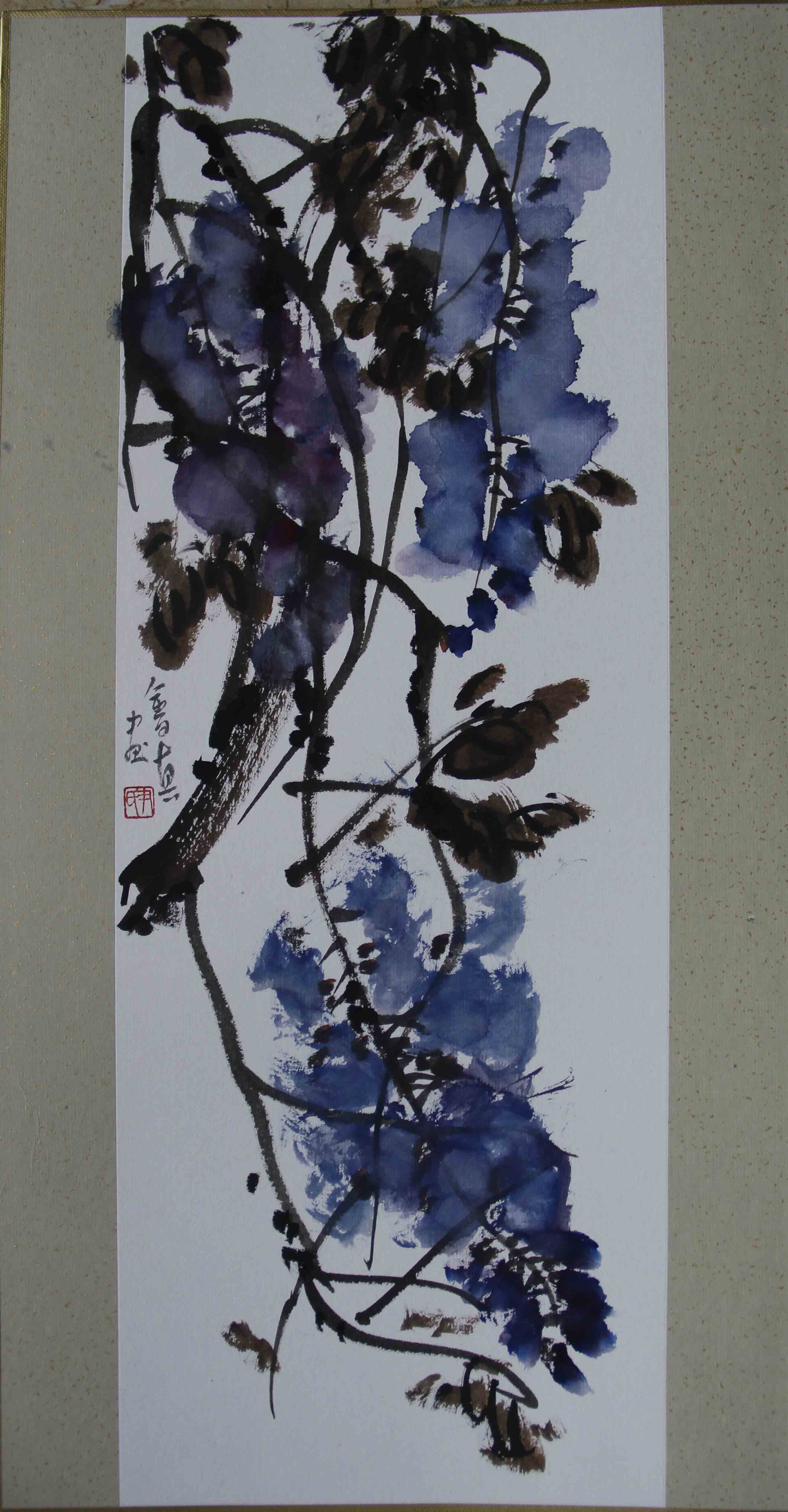 《紫藤》26x48cm.jpg