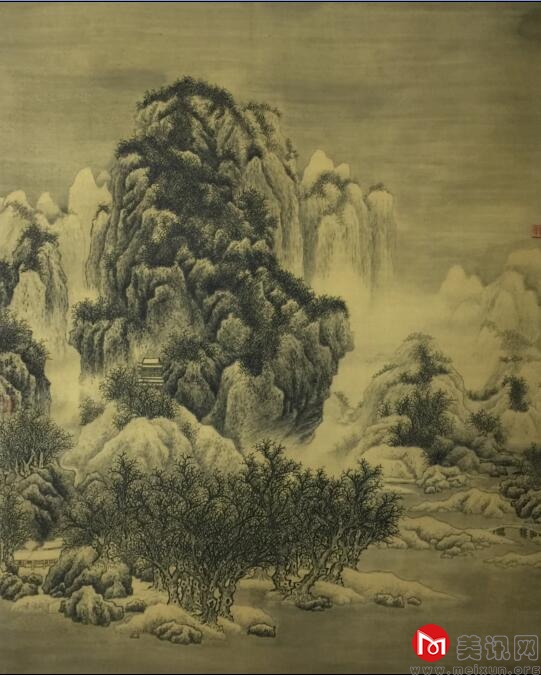 15仿范宽雪景寒林图.jpg