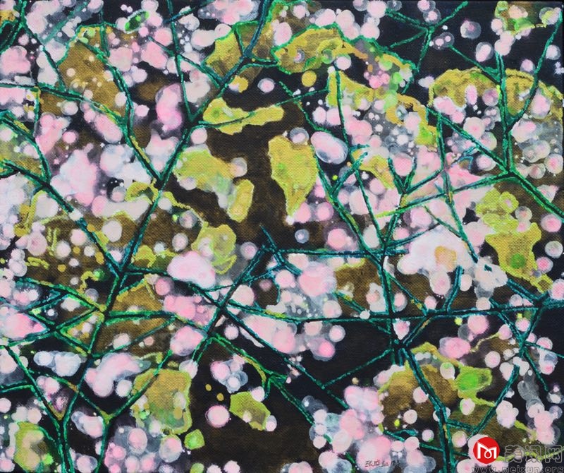 《今夜有雨》 60x50cm 布面丙烯 2018年.jpg