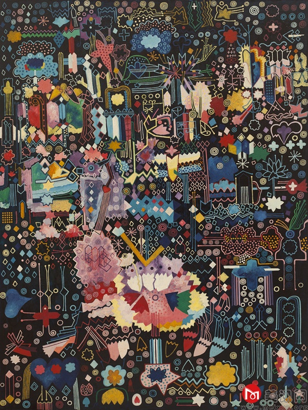 2-夜宴，44cmx55cm ，2014年版画.jpg